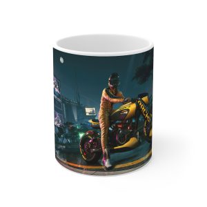 ماگ نورو استور طرح بازی سایبرپانک Cyberpunk 2077 Game کد NM6534