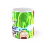 ماگ نورو استور طرح سریال ریک و مورتی Rick and Morty کد NM4894