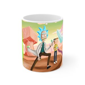 ماگ نورو استور طرح سریال ریک و مورتی Rick and Morty کد NM4918