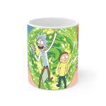 ماگ نورو استور طرح سریال ریک و مورتی Rick and Morty کد NM4916