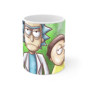 ماگ نورو استور طرح سریال ریک و مورتی Rick and Morty کد NM4906