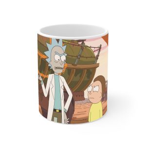 ماگ نورو استور طرح سریال ریک و مورتی Rick and Morty کد NM4917