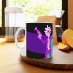 ماگ نورو استور طرح سریال ریک و مورتی Rick and Morty کد NM4895