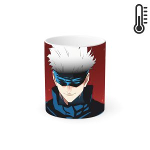 ماگ حرارتی نورو استور طرح انیمه جوجوتسو کایسن Jujutsu Kaisen Gojo Satoru کد NM0897