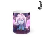 ماگ حرارتی نورو استور طرح انیمه Darling in the Franxx کد NM0601