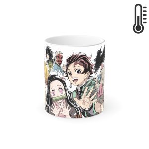 ماگ حرارتی نورو استور طرح انیمه شیطان کش - Kimetsu no Yaiba - Demon Slayer کد NM0621