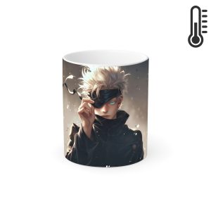 ماگ حرارتی نورو استور طرح انیمه جوجوتسو کایسن Jujutsu Kaisen Gojo Satoru کد NM0891