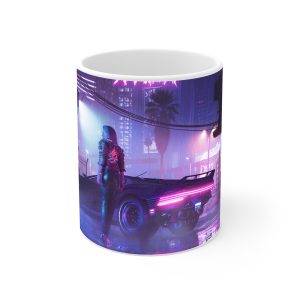 ماگ نورو استور طرح بازی سایبرپانک Cyberpunk 2077 Game کد NM6767