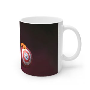 ماگ نورو استور طرح بازی Among Us با لباس Captain America کد NM5931